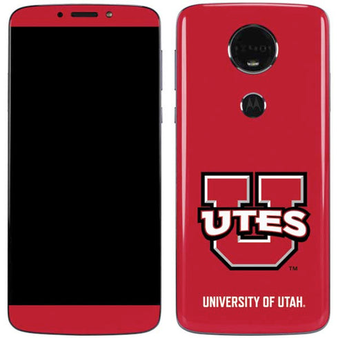 University of Utah Block U Moto E5 Plus Skin