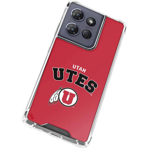 University of Utah Block U Moto G 5G (2025) Clear Case