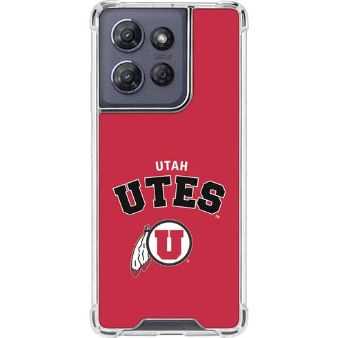 University of Utah Block U Moto G Stylus 5G (2025) Clear Case