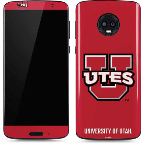 University of Utah Block U Moto G6 Skin
