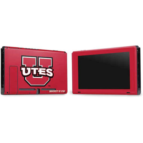 University of Utah Block U Nintendo Switch Bundle Skin