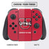University of Utah Block U Nintendo Switch Bundle Skin