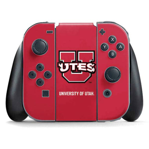University of Utah Block U Nintendo Switch (2017-2021) Joy-Con Controller Skin