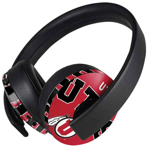 University of Utah Block U PlayStation 4 Gold Wireless Headset Skin