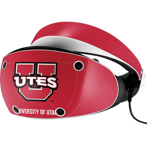 University of Utah Block U PlayStation VR2 Skin