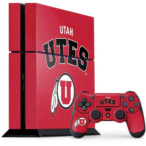 University of Utah Block U PlayStation PS4 Skins