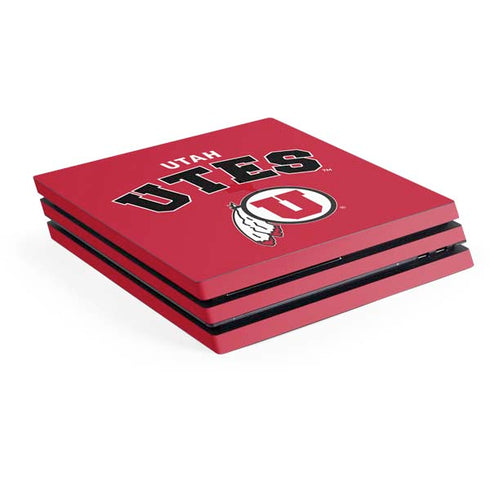 University of Utah Block U PlayStation PS4 Skins