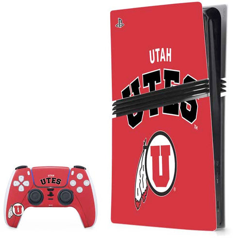 University of Utah Block U PlayStation PS5 Skins