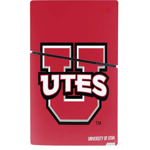 University of Utah Block U PS5 Slim Digital Edition Bundle Skin