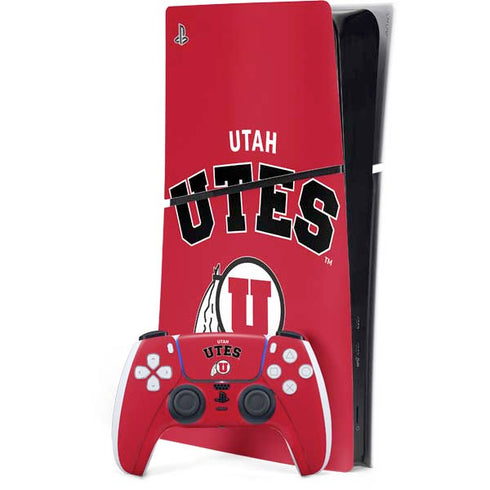 University of Utah Block U PlayStation PS5 Skins