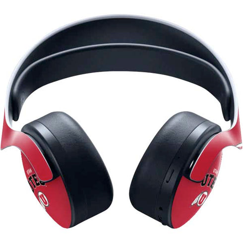University of Utah Block U PULSE 3D Wireless Headset for PS5 Skin