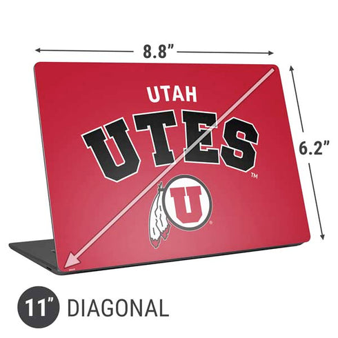 University of Utah Block U Universal Laptop 11in (8.8 x 6.2in) Skin