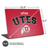 University of Utah Block U Universal Laptop 16.6in (13.4 x 9.7in) Skin