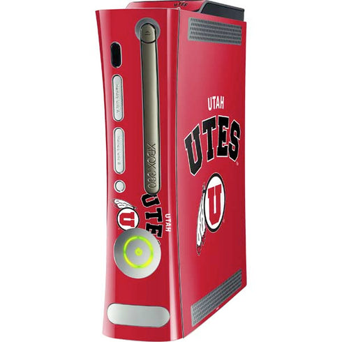 University of Utah Block U Xbox 360 (Includes HDD) Skin