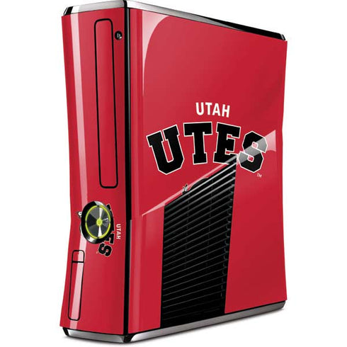 University of Utah Block U Xbox 360 Slim (2010) Skin