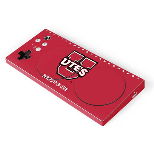 University of Utah Block U Xbox Adaptive Controller Skin
