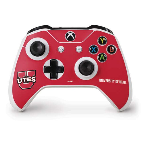 University of Utah Block U Xbox One S Controller Skin