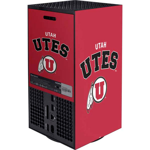 University of Utah Block U XBox Series X Digital Edition Bundle Skin