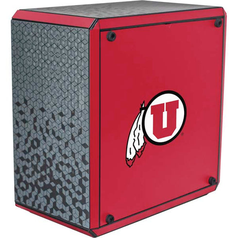 University of Utah Logo Cooler Master MasterBox Q300L Mini Tower Skin