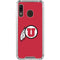 University of Utah Logo Galaxy A30 Clear Case