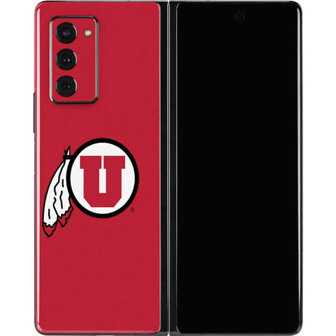 University of Utah Logo Galaxy Z Fold2 5G Skin