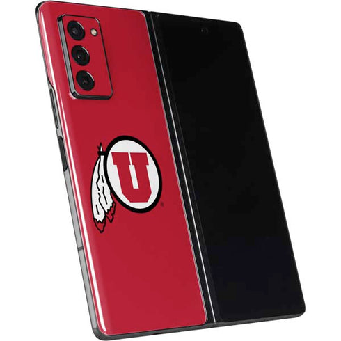 University of Utah Logo Galaxy Z Fold2 5G Skin