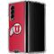 University of Utah Logo Galaxy Z Fold4 5G Clear Case