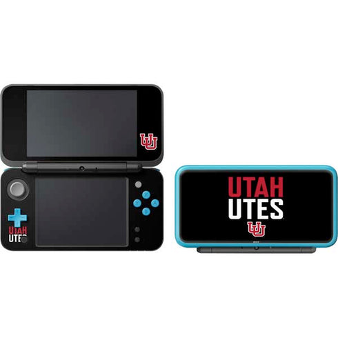 University of Utah Interlocking U Nintendo 2DS XL (2017) Skin