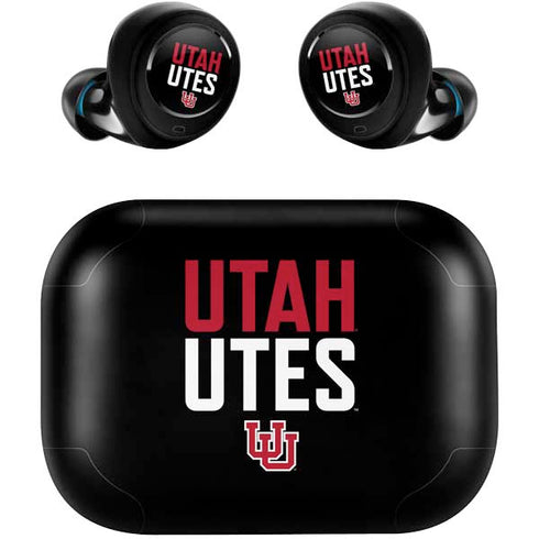 University of Utah Interlocking U Amazon Echo Buds Skin