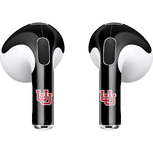 University of Utah Interlocking U Apple AirPods (3rd Gen 2021) Skin