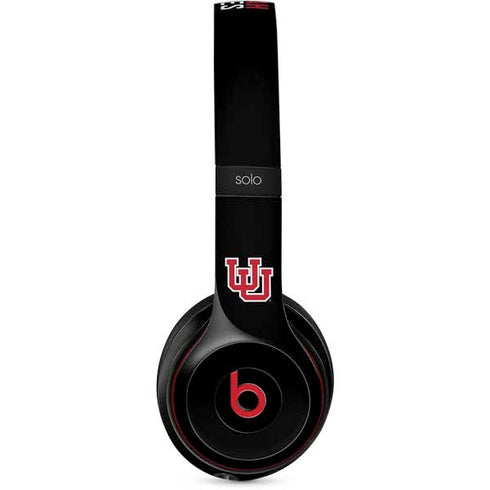 University of Utah Interlocking U Beats Solo 2 Wireless Skin
