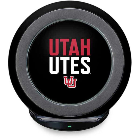 University of Utah Interlocking U Fast Charge Wireless Charging Stand Skin