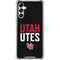 University of Utah Interlocking U Gabb Phone 4 Clear Case