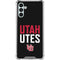 University of Utah Interlocking U Galaxy A13 5G Clear Case