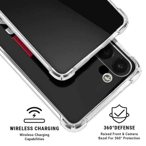 University of Utah Interlocking U Galaxy A13 5G Clear Case
