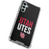 University of Utah Interlocking U Galaxy A14 5G Clear Case