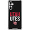 University of Utah Interlocking U Galaxy A16 5G Clear Case