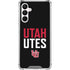 University of Utah Interlocking U Galaxy A16 5G Clear Case