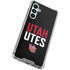 University of Utah Interlocking U Galaxy A16 5G Clear Case