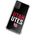 University of Utah Interlocking U Galaxy A32 5G Clear Case