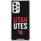 University of Utah Interlocking U Galaxy A33 5G Clear Case
