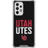University of Utah Interlocking U Galaxy A33 5G Clear Case