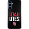 University of Utah Interlocking U Galaxy A35 5G Clear Case