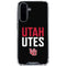 University of Utah Interlocking U Galaxy A36 5G Clear Case