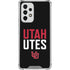 University of Utah Interlocking U Galaxy A53 5G Clear Case