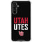 University of Utah Interlocking U Galaxy A54 5G Clear Case