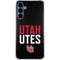 University of Utah Interlocking U Galaxy A55 5G Clear Case