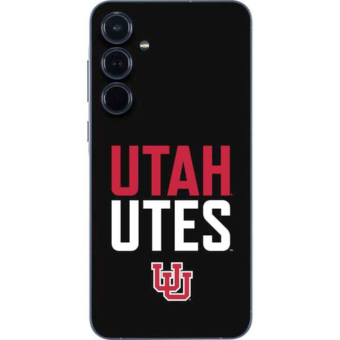 University of Utah Interlocking U Galaxy A55 5G Skin
