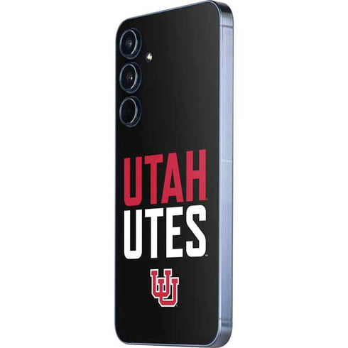 University of Utah Interlocking U Galaxy A55 5G Skin