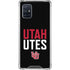 University of Utah Interlocking U Galaxy A71 5G Clear Case
